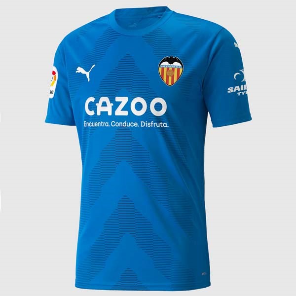 Tailandia Camiseta Valencia Tercera equipo Portero 2022-23 Azul